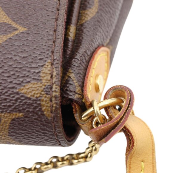 Louis Vuitton  Favorite PM Monogram Canvas Shoulder Bag Brown - Picture 11 of 16